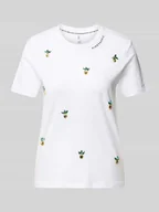 Koszulki i topy damskie - T-shirt o kroju regular fit z czystej bawełny model ‘KITA’ - miniaturka - grafika 1