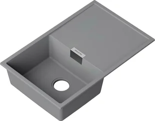 Frame Zlewozmywak granitowy 1-komorowy z ociekaczem titan - Zlewozmywaki - miniaturka - grafika 1