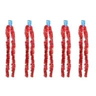 Oświetlenie świąteczne - Zestaw łańcuchów bożonarodzeniowych laser 9 x 200 cm, 5 szt., czerwony - miniaturka - grafika 1