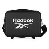 Kosmetyczki, organizery i kuferki - Reebok Roxbury Neceser Obudowa na messenger Czarny 29x21x15 cms Sztywny ABS 9.14L 0.2 kg, czarny, Neceser Adaptable con Bandolera, kosmetyczka z paskiem na ramię - miniaturka - grafika 1
