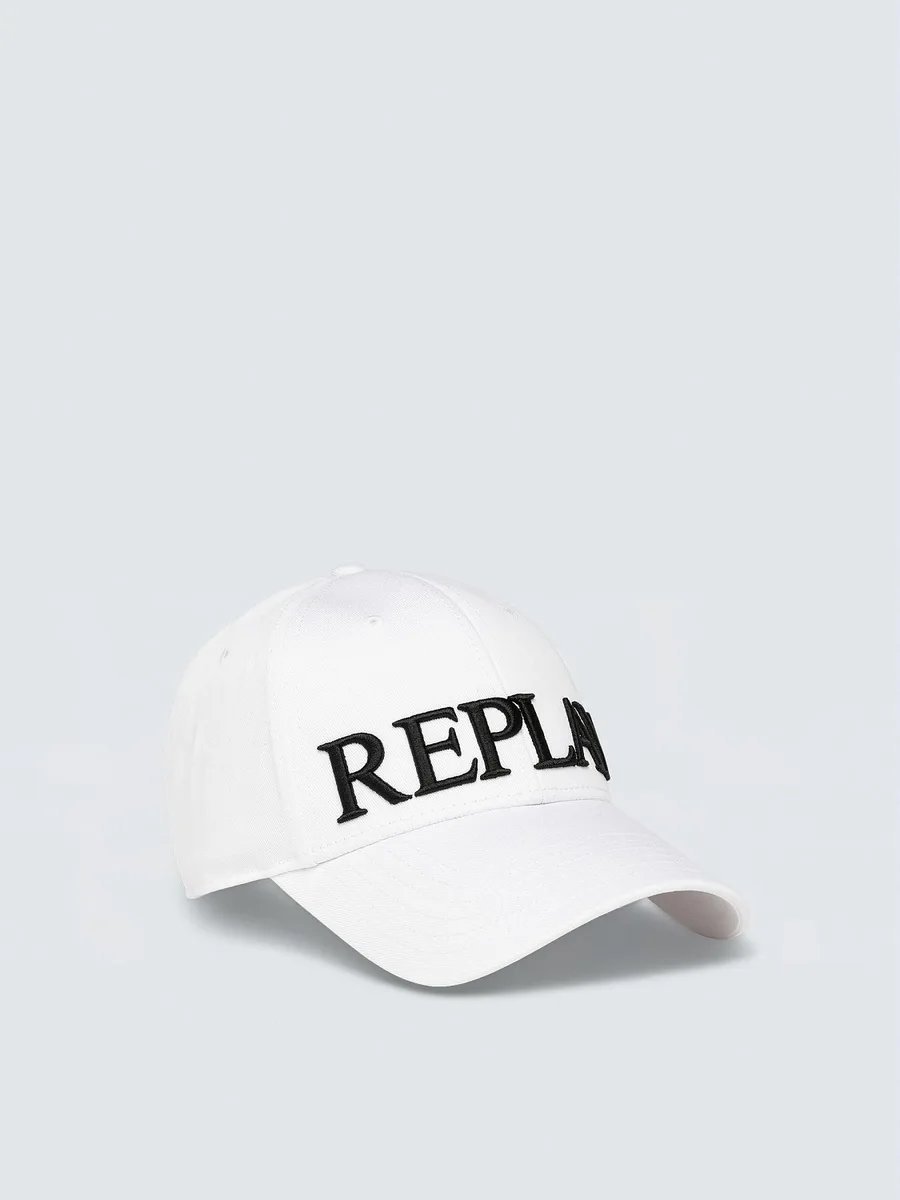 Czapka unisex replay cappello ax4308.a0113.001 001 biały