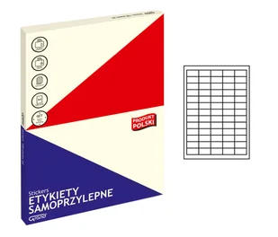 Grand Etykiety uniwersalne 38x21.2/65 białe (100) - Etykiety samoprzylepne i bloki etykiet - miniaturka - grafika 2
