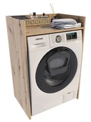 Szafki łazienkowe - Szafka Łazienkowa Nad Pralkę Dąb Artisan H4-T22 - miniaturka - grafika 1