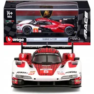 Samochody i pojazdy dla dzieci - Porsche 963 Penske Motorsport FIA WEC 24h Le Mans 1:43 BBURAGO 18-38309 - miniaturka - grafika 1