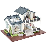 Dekoratorstwo - Miniaturowy Domek - Amerykański Cottage - miniaturka - grafika 1