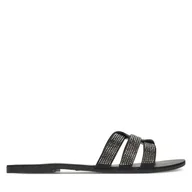 Klapki i japonki damskie - Klapki ONLY 15340950 Czarny - miniaturka - grafika 1