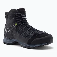 Buty trekkingowe męskie - Buty trekkingowe męskie Salewa MTN Trainer Lite Mid GTX czarne 00-0000061359 - miniaturka - grafika 1