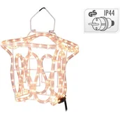 Oświetlenie świąteczne - Ozdoba bożonarodzeniowa led metalowa wisząca - miniaturka - grafika 1