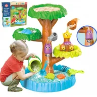 Zabawki do kąpieli - WOOPIE Stolik Wodny Wesołe Drzewko + akc. - miniaturka - grafika 1