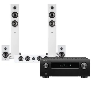 Kino domowe Denon Kino domowe AVC-X4700H + RESERVE R500/R100/R350 Kolor Biały - Kino domowe - miniaturka - grafika 2