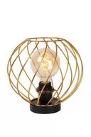 Lampy stojące - Danza lampa stołowa 1-punktowa czarna/złota 21528/25/02 - miniaturka - grafika 1