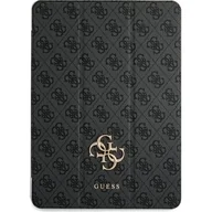 Etui do tabletów - Etui na iPad Pro GUESS Magnetic 4G Big Logo Czarny - miniaturka - grafika 1
