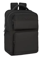 Plecaki - Safta Plecak 2 kieszenie przenośne 15,6'+USB Business Black 31X44X13cm, wielokolorowe, standardowe (64220037), Wielobarwny - miniaturka - grafika 1