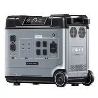 Akumulatory ogólnego zastosowania - OUOUKITEL ABEARL P5000 Portable Power Station, 5120Wh LiFePO4 Battery, 2200W Output, Seamless 2000W UPS, 15 Outputs - miniaturka - grafika 1