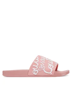 Versace Jeans Couture Klapki 78VA3SQ1 Różowy - Klapki i japonki damskie - miniaturka - grafika 1