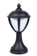 Lampy ogrodowe - Lutec UNITE Czarny mat LED 9W wys. 34,6cm. IP44 3000K Lampa ogrodowa stojąca 7260401012 7260401012 - miniaturka - grafika 1