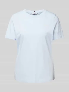 T-shirt z czystej bawełny - Koszulki i topy damskie - miniaturka - grafika 1