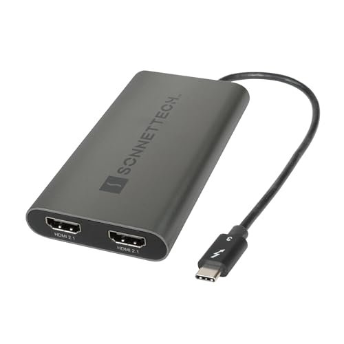 Adapter AV Sonnet Thunderbolt Dual 4K HDMI 2.1 Adapter