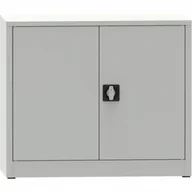 Pozostałe wyposażenie warsztatu - PARTNER B2B Warsztatowa szafa półkowa na narzędzia KOVONA JUMBO, 1 półka, spawana, 950 x 600 x 800 mm, szara 178645 - miniaturka - grafika 1
