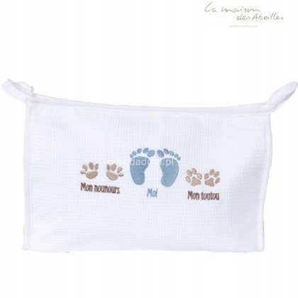 Kosmetyczka Stópki błękitna Poyet