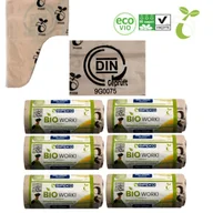 Worki na śmieci - Worki biodegradowalne kompostowalne ATEST 35L 60sz - miniaturka - grafika 1