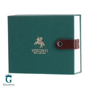 Mała Banknotówka Męska Przypalana Visconti AT-70 RFID - Portfele - miniaturka - grafika 10