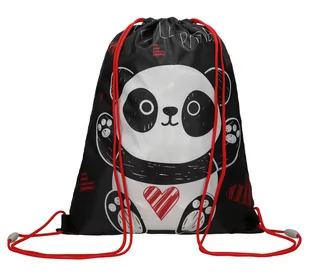 St. Majewski Worek na obuwie Bambino Panda - Przybory szkolne - miniaturka - grafika 1
