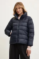 Kurtki damskie - Tommy Hilfiger kurtka puchowa damska kolor granatowy zimowa WW0WW43118 - miniaturka - grafika 1