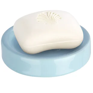 Wenko Mydelniczka POLARIS PASTEL BLUE B06VWQ6W49 - Mydelniczki i dozowniki mydła - miniaturka - grafika 1