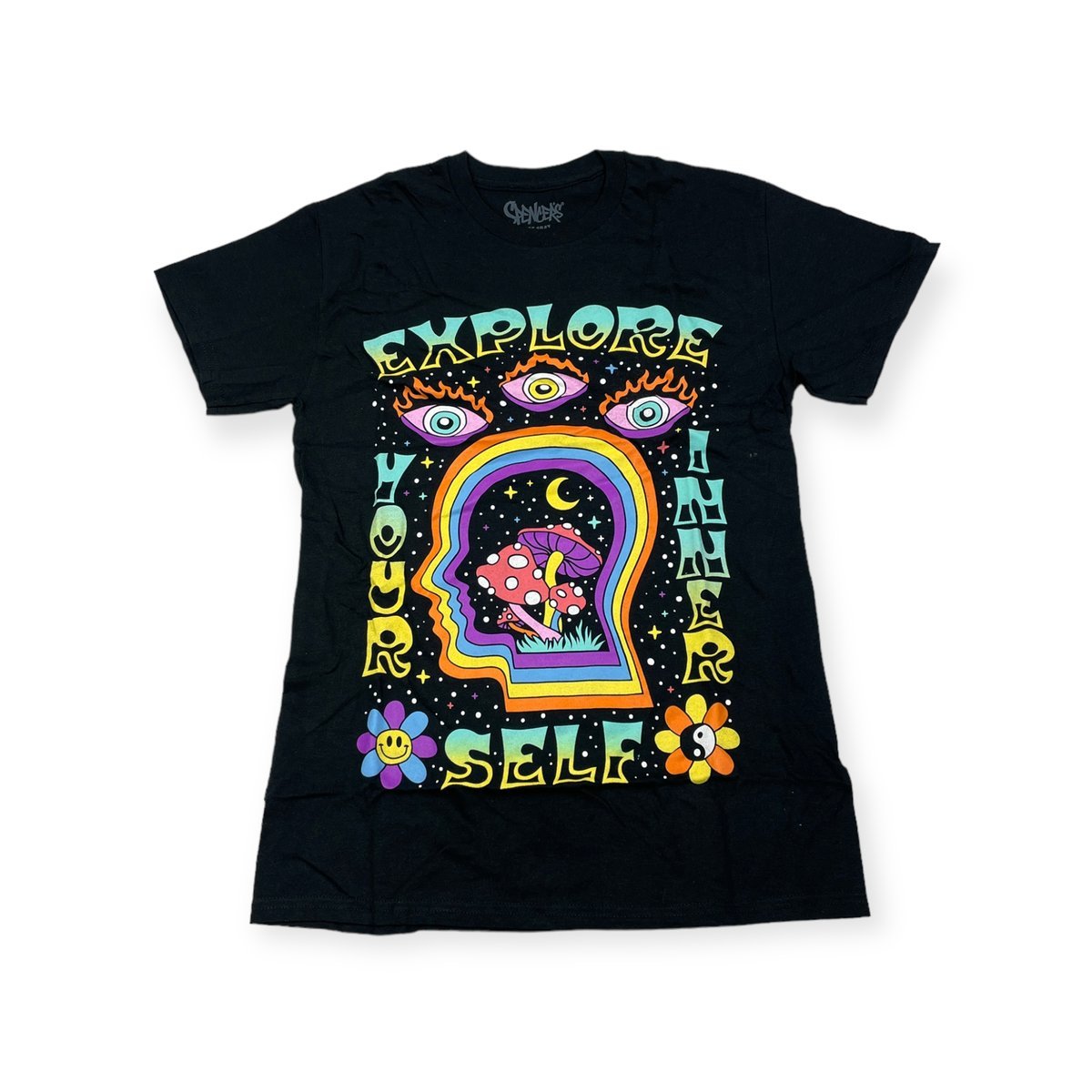 Koszulka T-shirt męski okrągły dekolt SPENCER'S NADRUK M