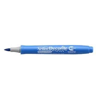 Markery permanentne - [BS] MARKER DECORITE 1MM METALICZNY NIEBIESKI AR-033 TOMA - miniaturka - grafika 1