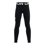 Legginsy - Dziecięce Legginsy UNDER ARMOUR UA CG ARMOUR LEGGINGS 1366374-001 – Czarny - miniaturka - grafika 1