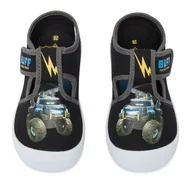 Buty dla chłopców - Kapcie BATWHEELS CEO-CM-SS26-200WBBW Czarny - miniaturka - grafika 1