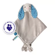 Maskotki i pluszaki - Whisbear Dla dzieci DouDou Kocyk Przytulanka Króliczek szary - miniaturka - grafika 1