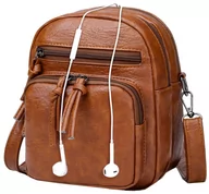 Torebki damskie - Damska listonoszka Torebka skórzana klasyczna boho - miniaturka - grafika 1