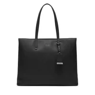 Torebki damskie - Torebka Calvin Klein Ck Must Medium Shopper_Jcq K60K612347 Czarny - miniaturka - grafika 1