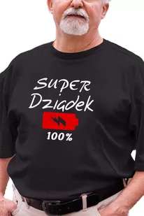 Koszulka z nadrukiem dla Dziadka " Dziadek na 100% " - Dzień Babci i Dzień Dziadka - miniaturka - grafika 1