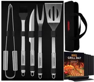 Akcesoria do grilla - Zestaw akcesoria do GRILLA STILHOFF sztućce przybory 11szt 5+ ETUI+5xMATA - miniaturka - grafika 1