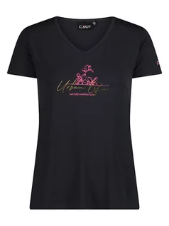 Koszulki sportowe damskie - CMP Koszulka funkcyjna w kolorze czarnym - grafika 1
