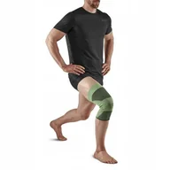 Pozostała odzież dla rowerzystów - CEP Opaska kompresyjna na kolano Mid Support Compression unisex r. L - miniaturka - grafika 1