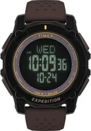 Zegarki męskie - Zegarek Timex TW4B33800 Expedition Ridge Solar 49mm Silicone Strap - miniaturka - grafika 1