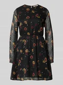 Sukienki - Sukienka casualowa taliowana ze wzorem na całej powierzchni model ‘ELIZA LIFE’ - miniaturka - grafika 1