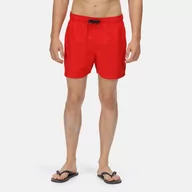 Kąpielówki męskie - Regatta Męskie Szorty Kąpielowe Mawson Czerwony, Rozmiar: Xxxl - miniaturka - grafika 1