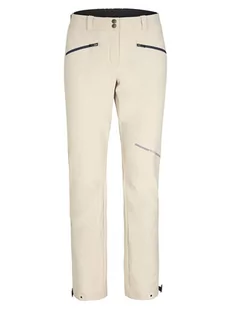 Ziener Spodnie softshellowe "Norea" w kolorze beżowym - Spodnie sportowe damskie - miniaturka - grafika 1