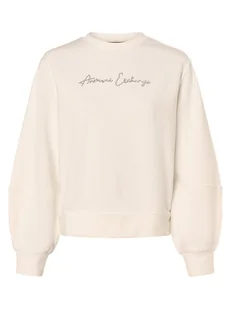 Armani Exchange Bluza damska Kobiety biały jednolity, M - Bluzy damskie - miniaturka - grafika 1