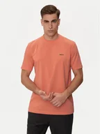 Koszulki męskie - Boss T-Shirt Tee 50506373 Czerwony Regular Fit - miniaturka - grafika 1