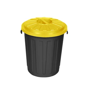 Pojemnik do segregacji żółty 50 l mats - Kosze na śmieci - miniaturka - grafika 1
