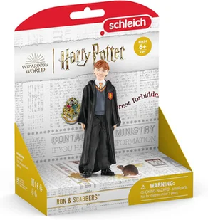 Schleich Harry Potter Figurka Ron Weasley i Parszywek 42634 - Figurki dla dzieci - miniaturka - grafika 8