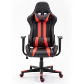 Fotele gamingowe - Furniture 4 gamers F4G FG33 Czerwony (F4GFG33R) - miniaturka - grafika 1