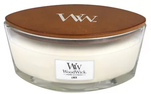 WoodWick Świeca Hearthwick Linen 453g - Świece - miniaturka - grafika 1